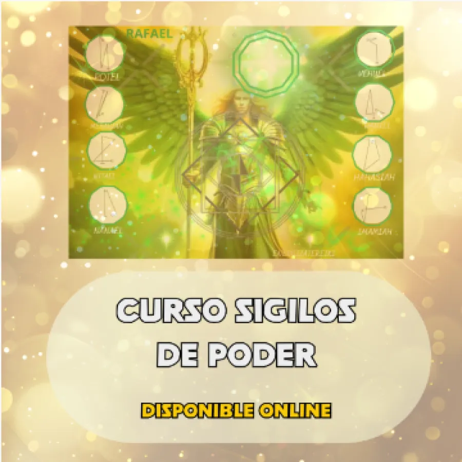 CURSO SIGILOS DE PODER CON GRÁFICOS RADIÓNICOS