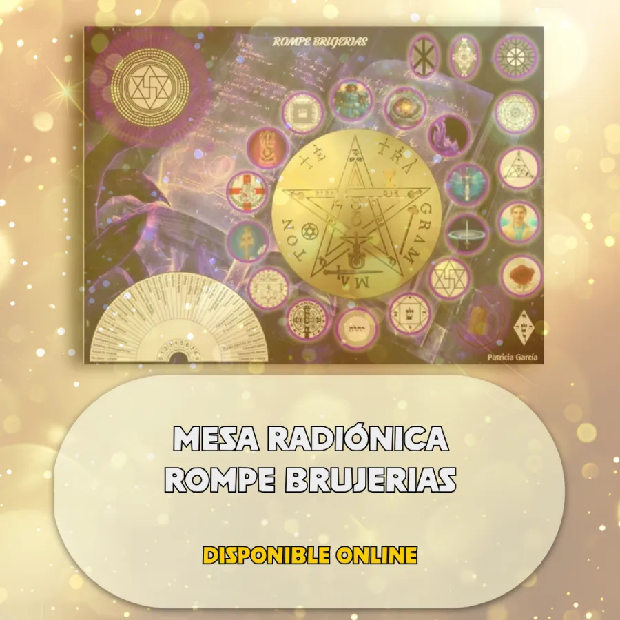 MESA RADIONICA ROMPEBRUJERIAS