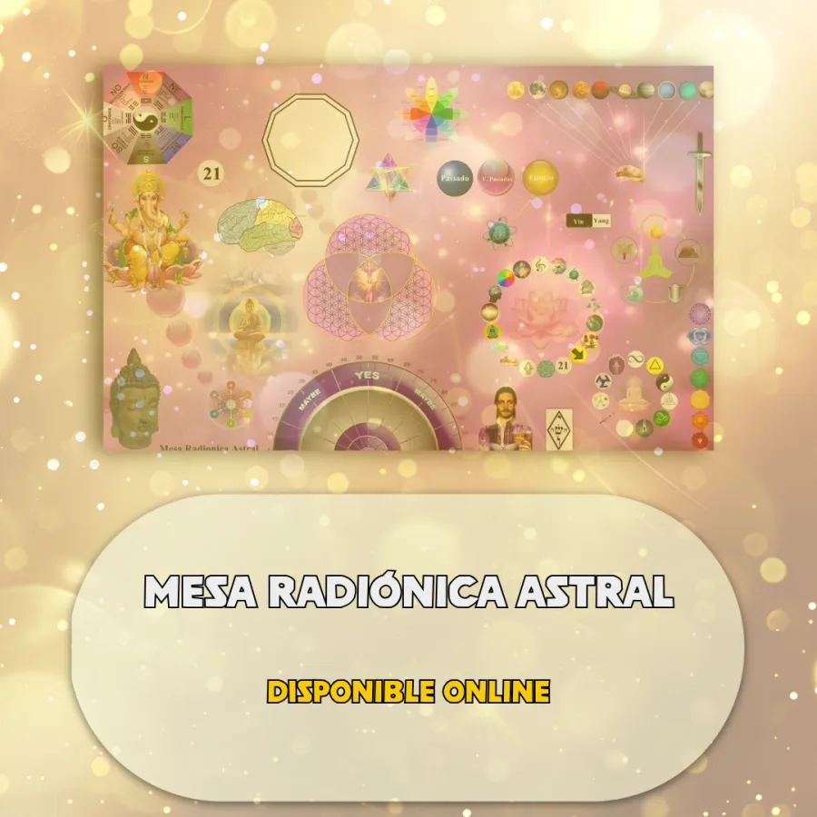MESA RADIÓNICA ASTRAL