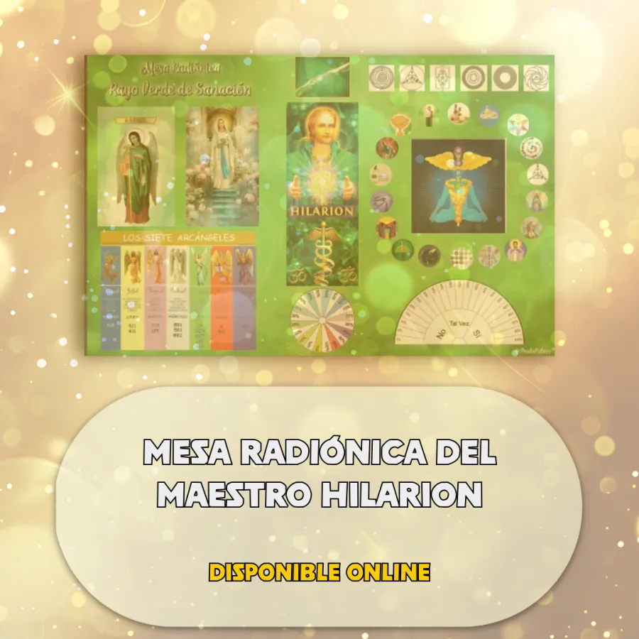 MESA RADIONICA DEL MAESTRO HILARION