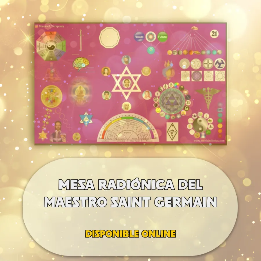 MESA RADIÓNICA DEL MAESTRO SAINT GERMAIN
