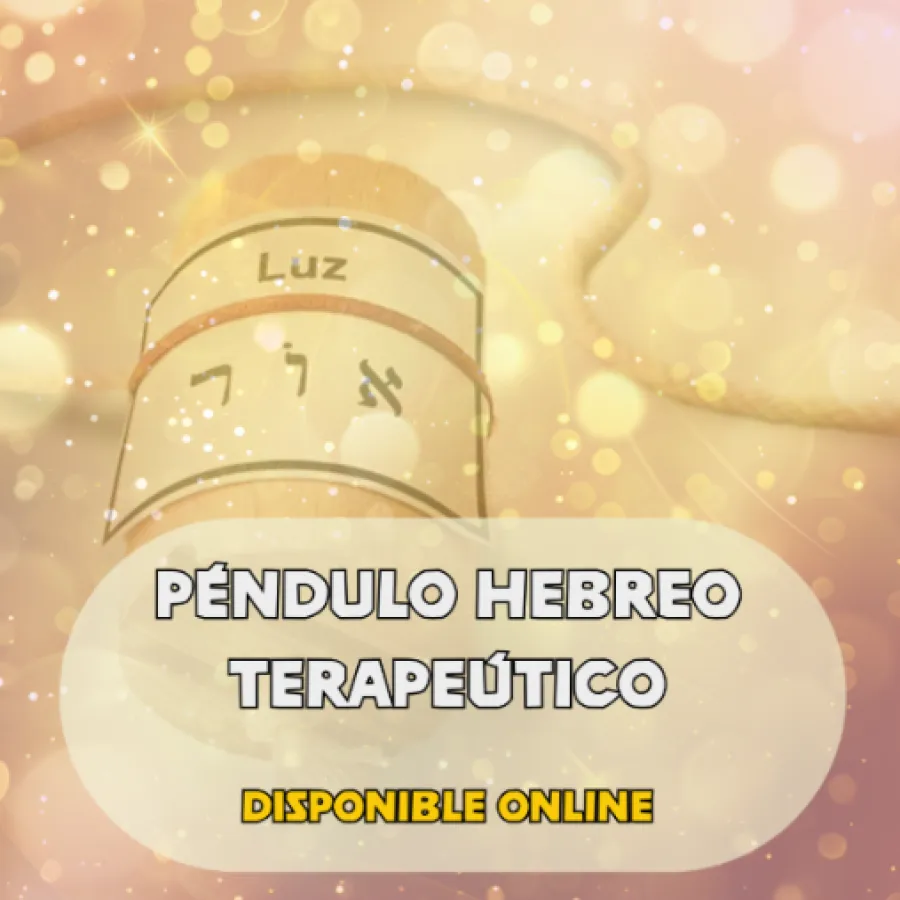 PÉNDULO HEBREO TERAPEÚTICO