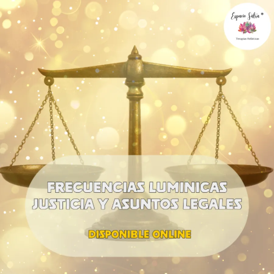 FRECUENCIAS LUMÍNICAS JUSTICIA Y ASUNTOS LEGALES