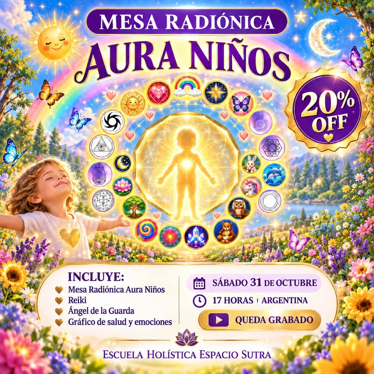 MESA RADIONICA AURA NIÑOS