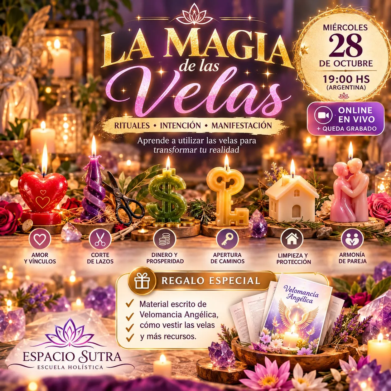 LA MAGIA DE LAS VELAS