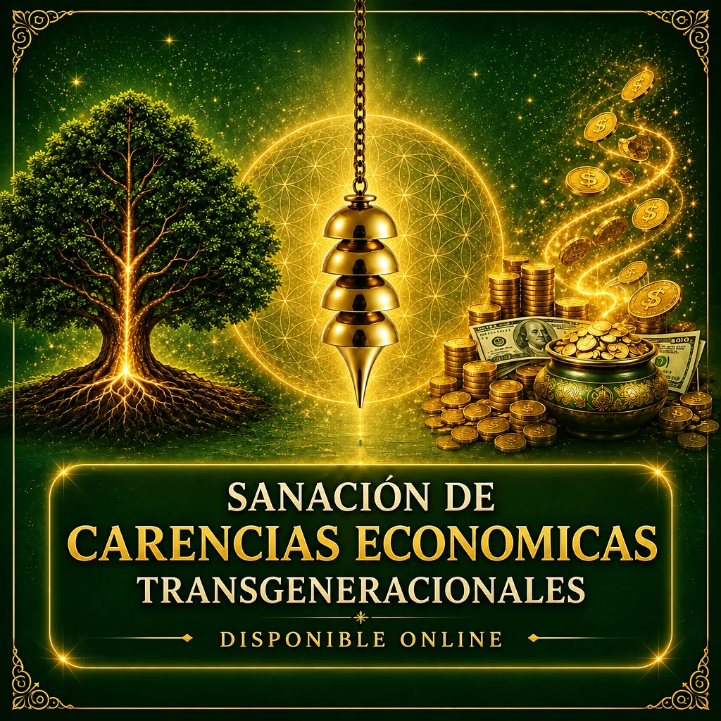 SANACION DE CARENCIAS ECONOMICAS TRASNGENERACIONALES CON PENDULO OSIRIS